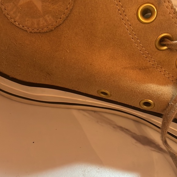 🔴Leather & pony hide converse - Picture 8 of 9